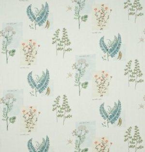 SANDERSON PARCHMENT FLOWERS FABRIC